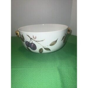 ROYAL WORCESTER EVESHAM‎ GOLD ROUND CASSEROLE DISH (No Lid)- SHAPE 23 SIZE 7 1/2